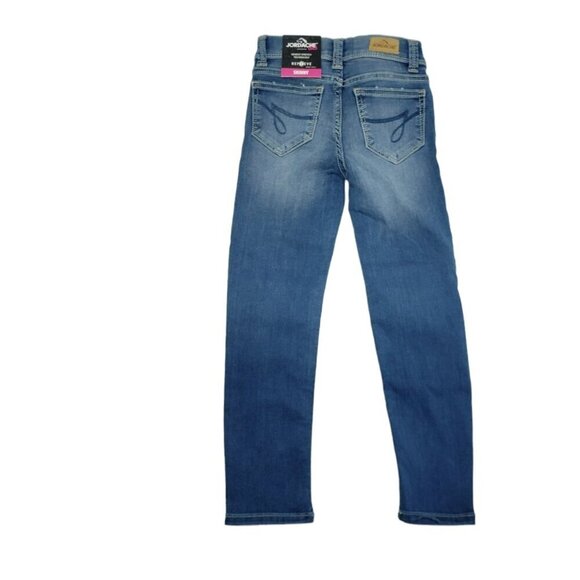 New Jordache Girls Skinny Medenz Jeans Blue Size‎ 6 NWT - Picture 2 of 6